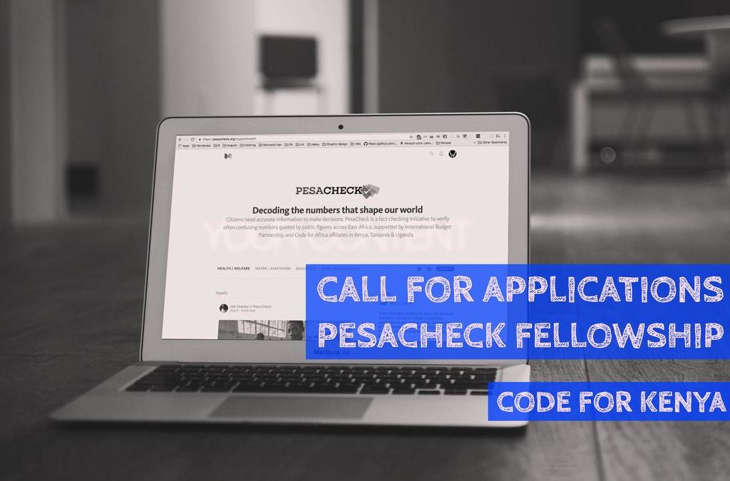 [CLOSED] PesaCheck Fellowship – Nairobi, Kenya
