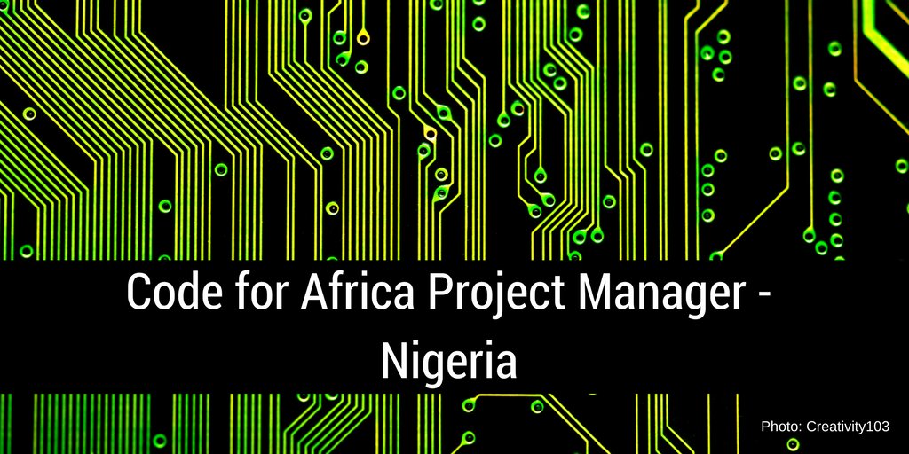 [CLOSED] Project Manager – Nigeria