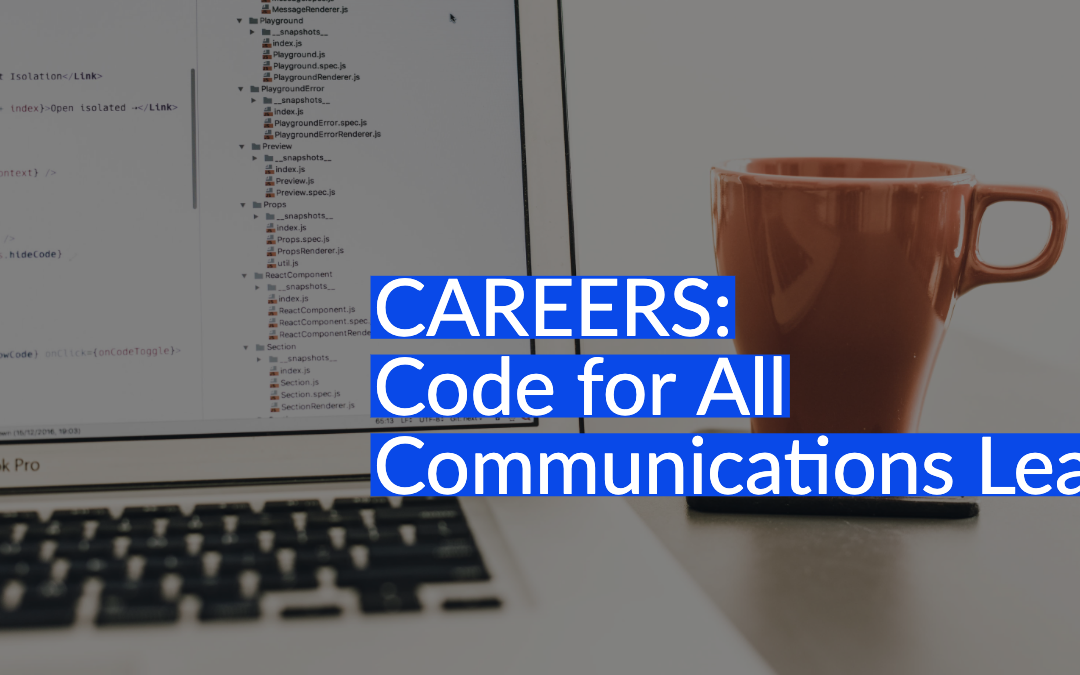 [CLOSED] Code for All: Communication Lead