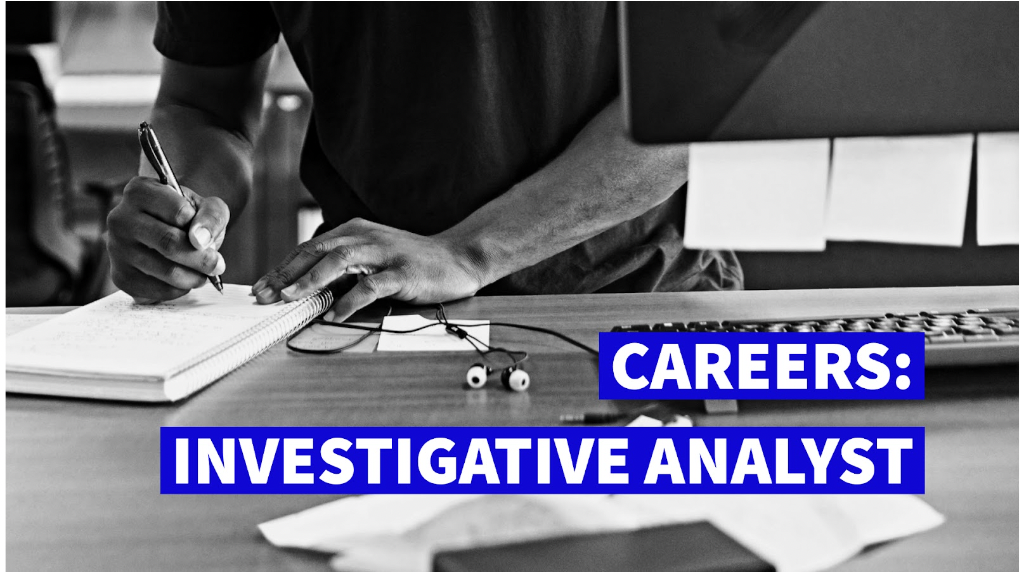 Investigative Data Analyst: Come help investigate financial crime 