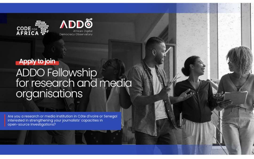 Call for applications: ADDO fellowships for research and media organisations in Côte d’Ivoire and Senegal